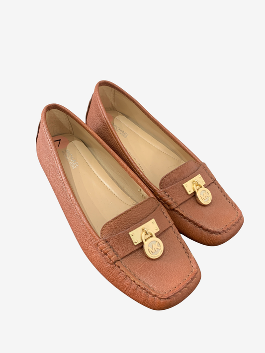 Mocassins marron clair – Élégance urbaine Maya Mode