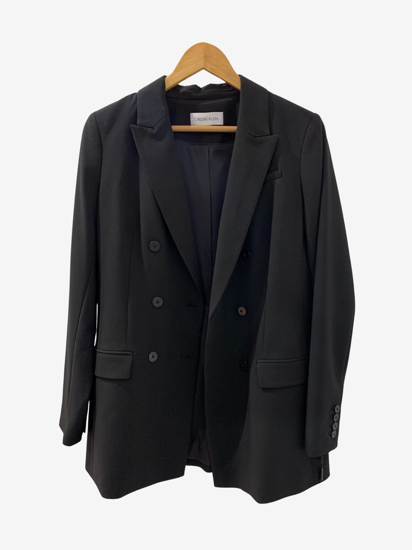 Veste tailleur noire oversize – Élégance moderne Maya Mode