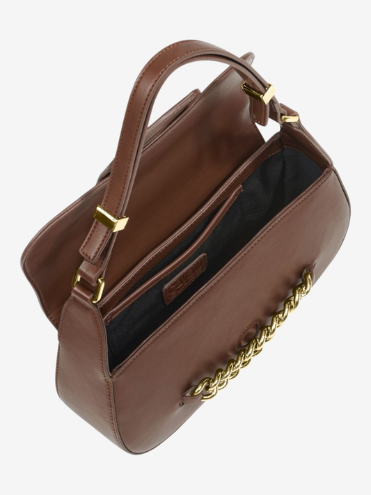 Sac Épaule Maya Mode – Chaîne Dorée (Camel)