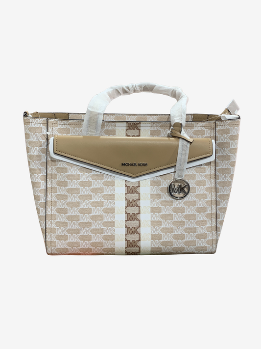 Sac cabas beige “Signature Élégante”