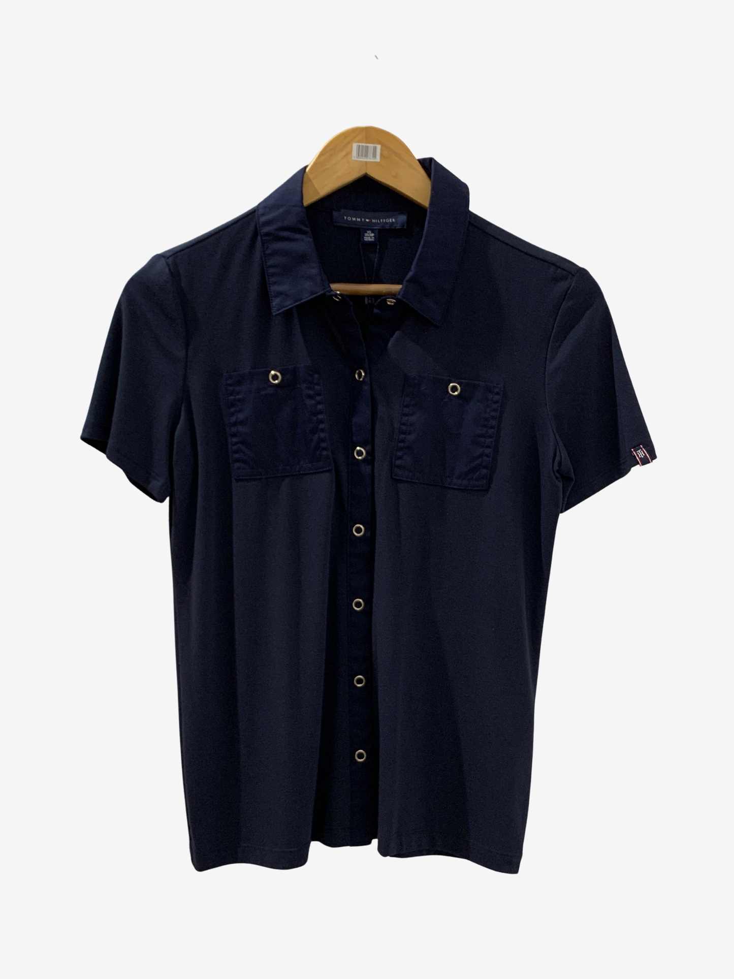 Chemise fluide marine à poches – Élégance intemporelle Maya Mode
