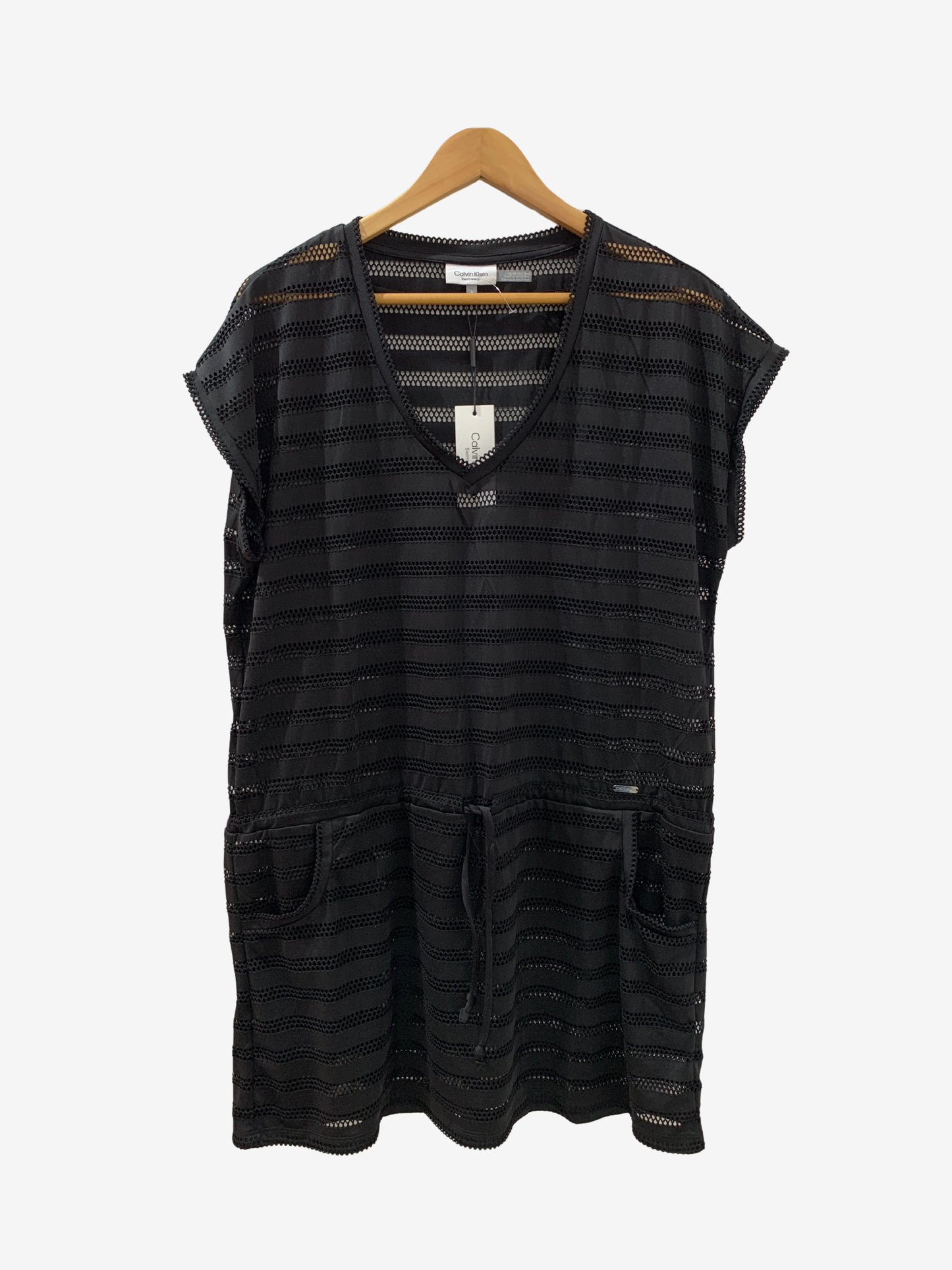 Tunique légère noire à pompons – Élégance fluide Maya Mode