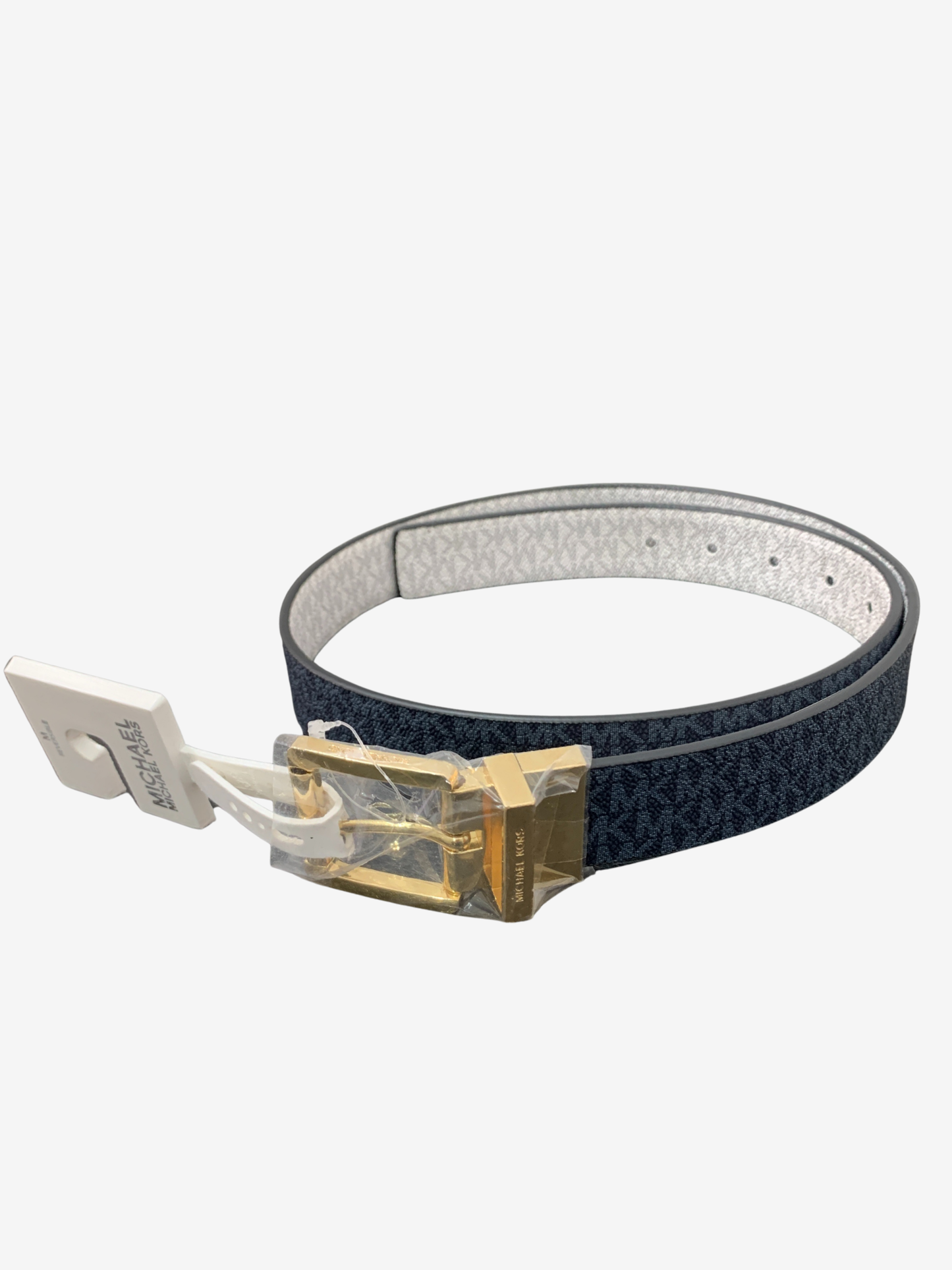 Ceinture bleu marine à boucle rectangulaire – Élégance structurée Maya Mode