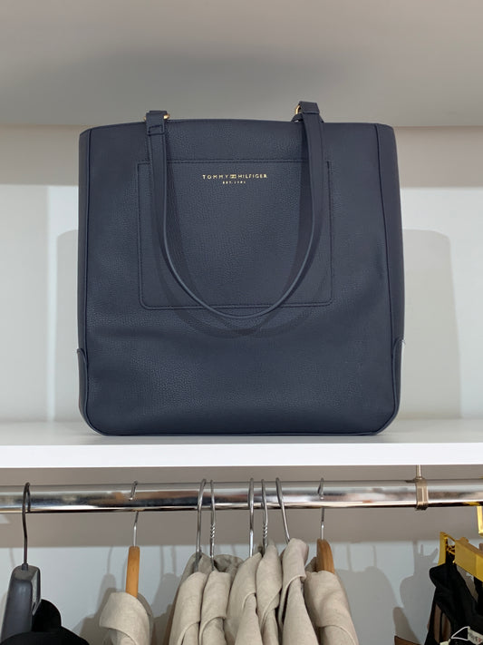 Grand cabas bleu marine – Élégance quotidienne Maya Mode