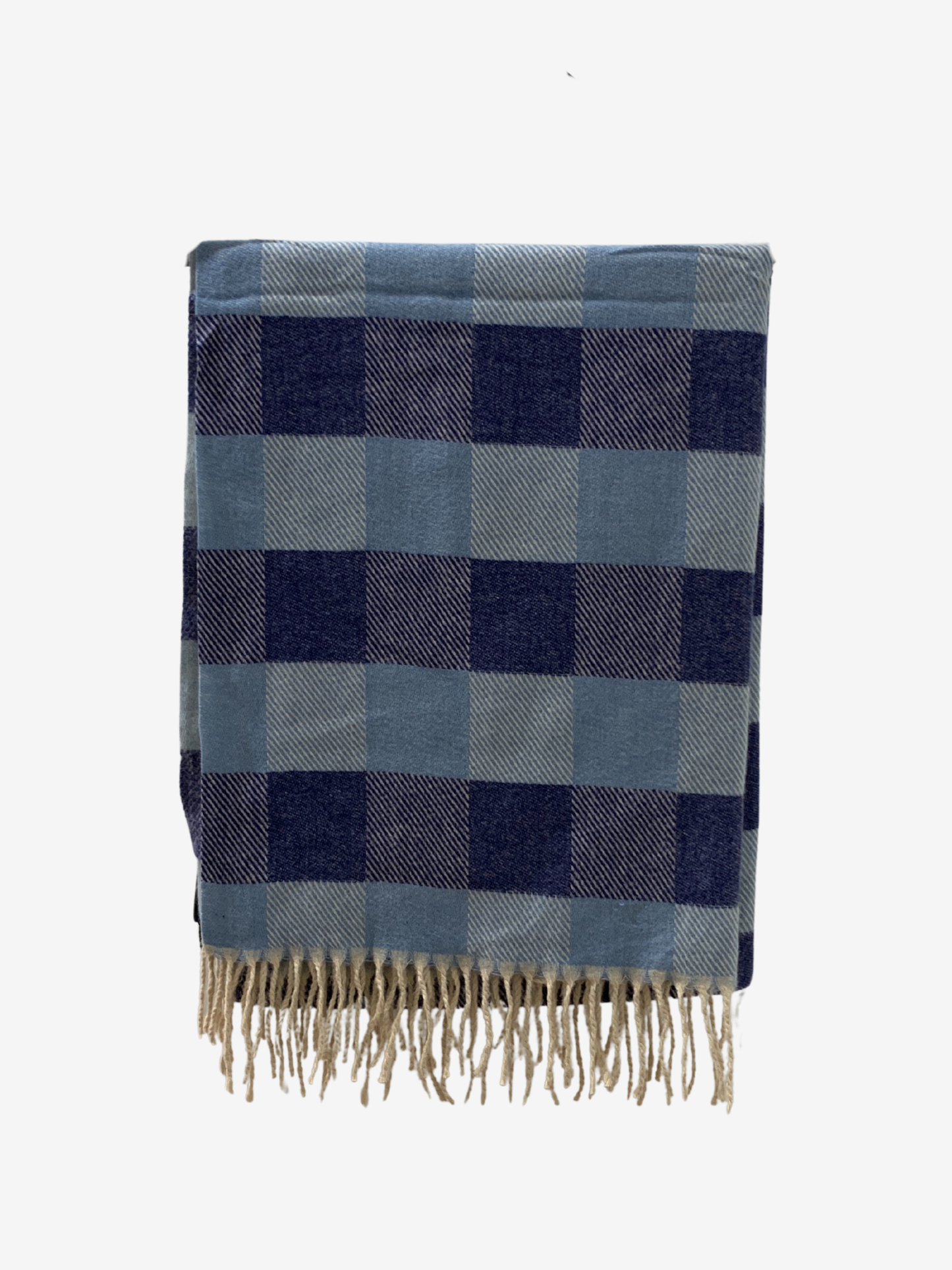 Écharpe “Carré Bleu Nuit” – Maya Mode