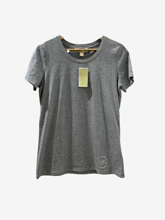 T-shirt gris basique chic – Élégance décontractée Maya Mode