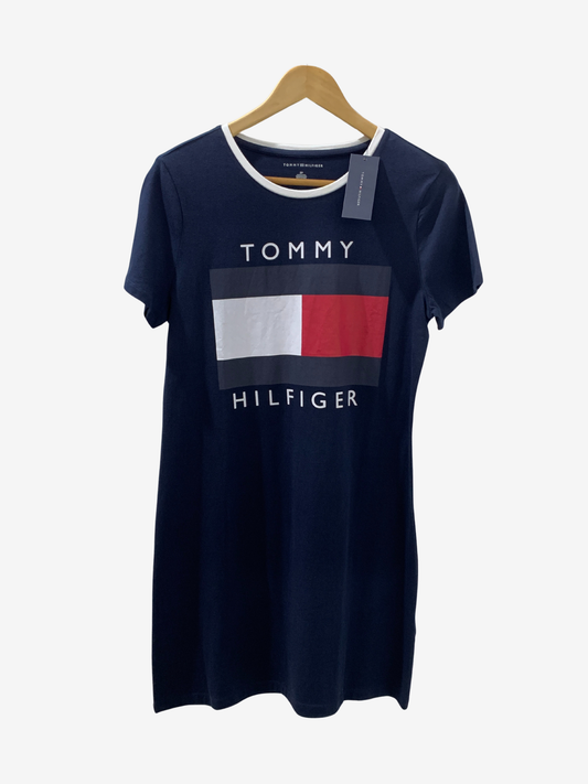 Robe t-shirt bleu marine – Esprit urbain Maya Mode