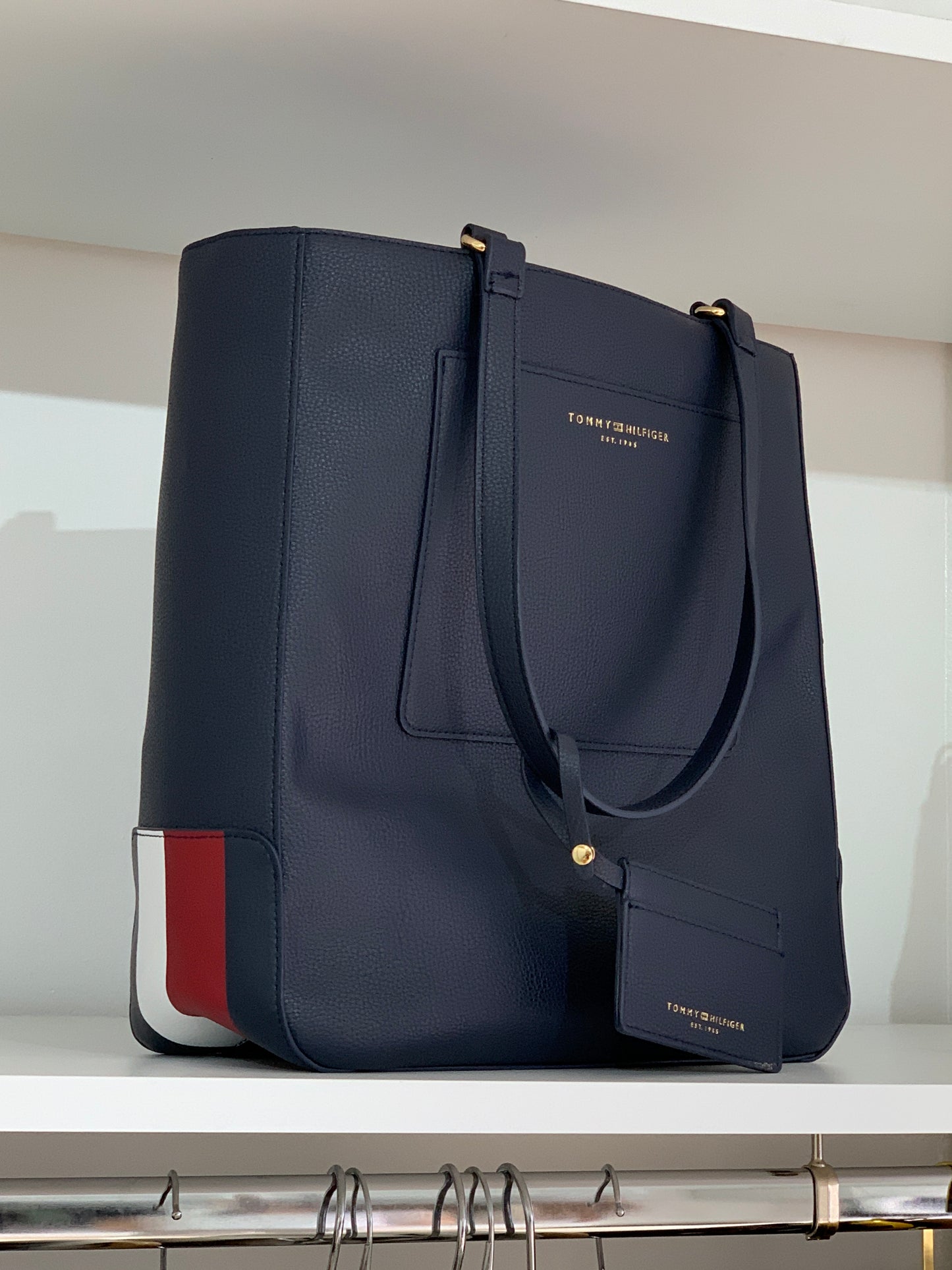 Grand cabas bleu marine – Élégance quotidienne Maya Mode