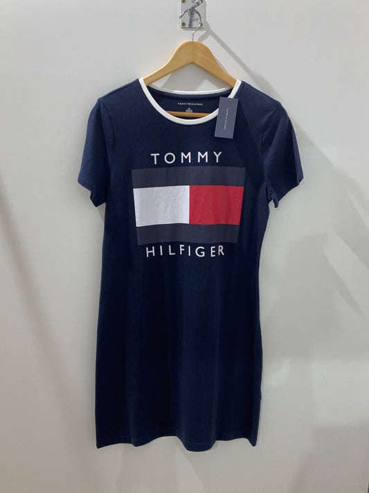 Robe t-shirt bleu marine – Esprit urbain Maya Mode