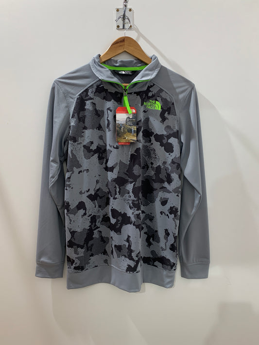 Sweat technique gris imprimé camouflage – Sélection performance Maya Mode
