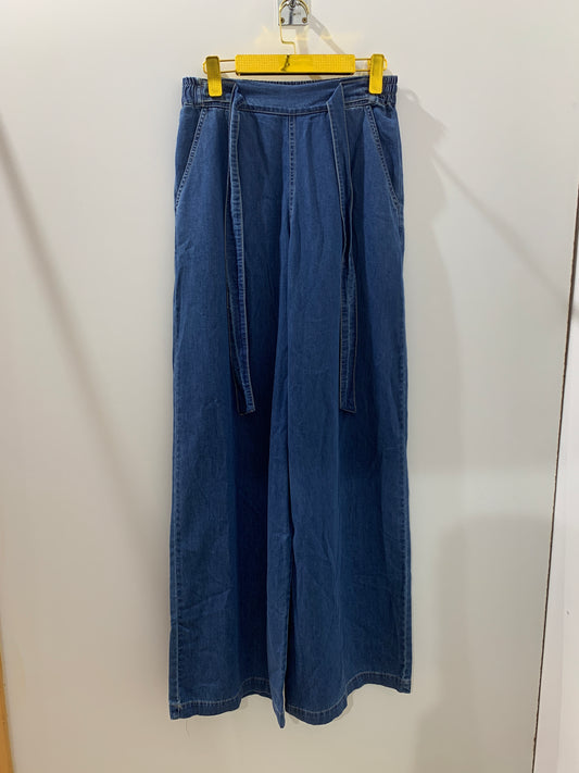 Pantalon large en denim fluide – Élégance décontractée Maya Mode