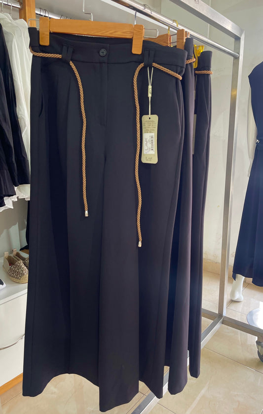 Pantalon à ceinture corde – Esprit sophistiqué Maya Mode