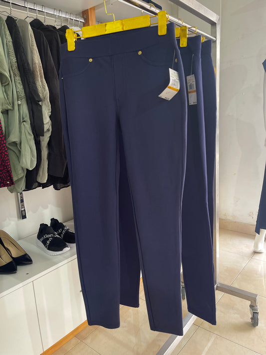 Pantalon bleu marine – Élégance quotidienne Maya Mode