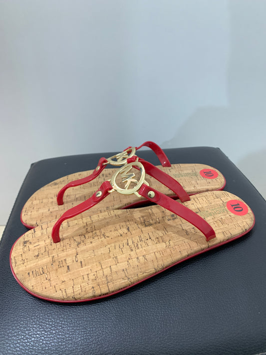 Sandales rouges liège – Charme solaire Maya Mode