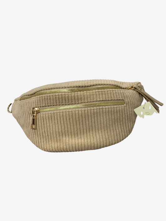 Banane “Velours Beige” – Maya Mode