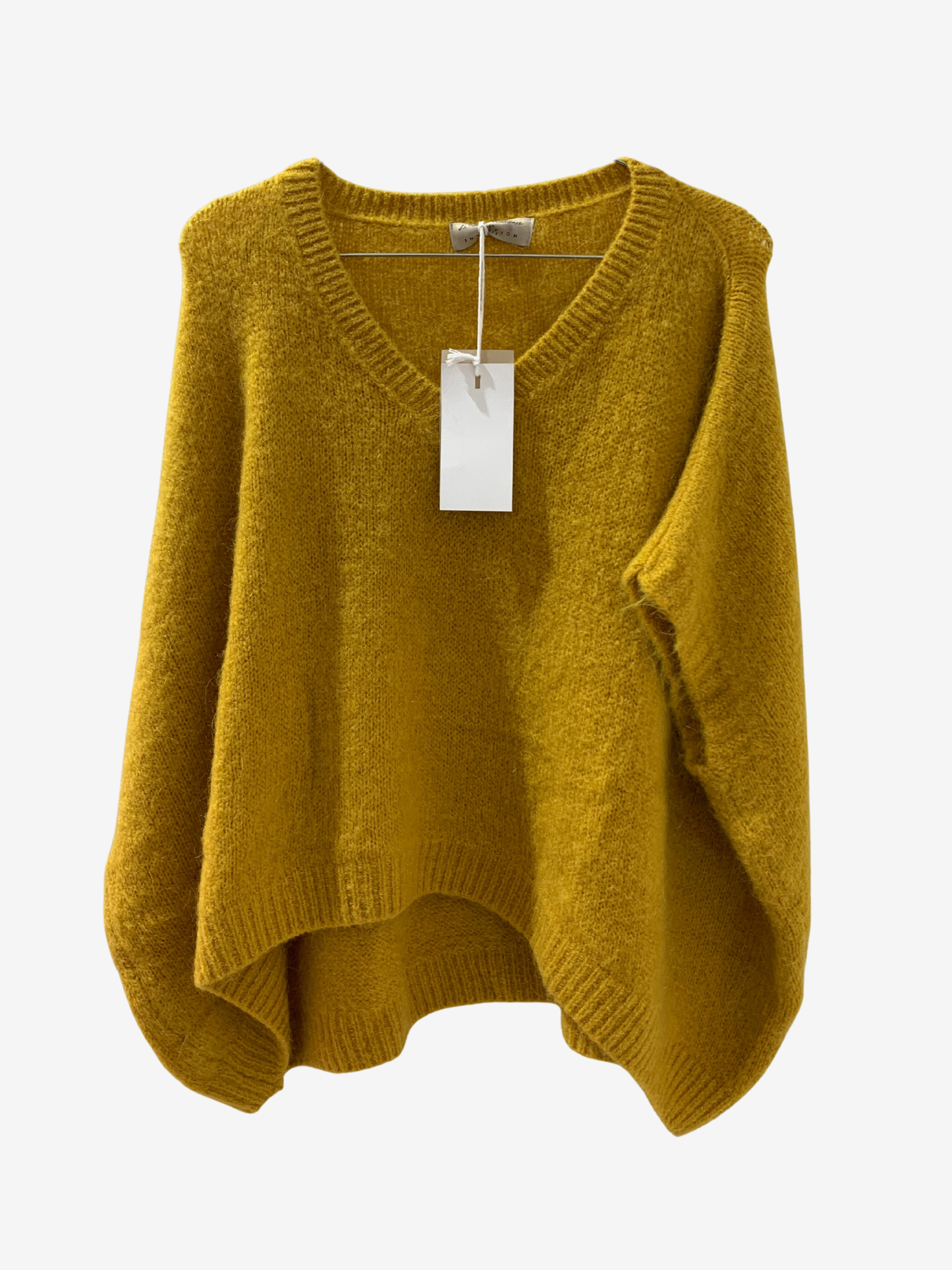 Pull “Moutarde Dorée” – Maya Mode