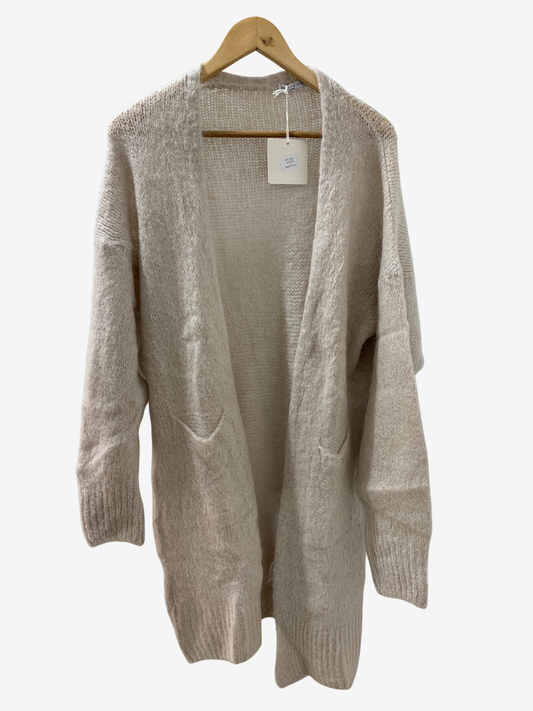 Cardigan “Écru Cocoon” – Maya Mode