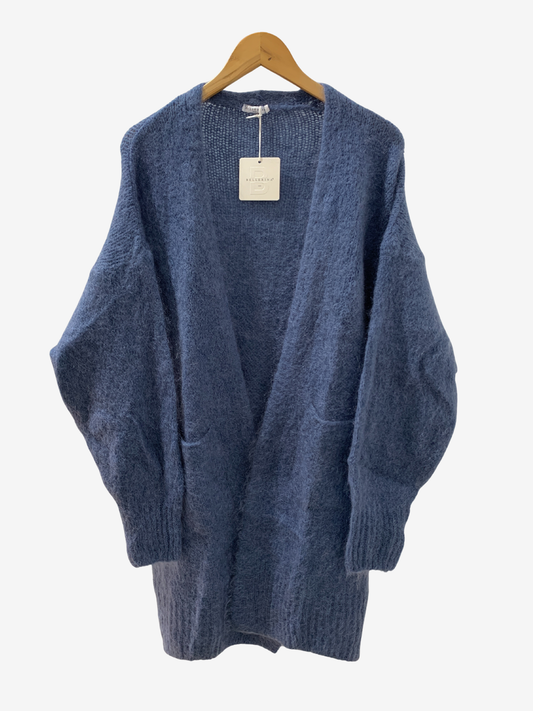 Cardigan “Bleu Brume” – Maya Mode